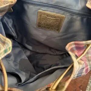 Coach | Bags | Retired Coach Spring Poppy Daisy Madras  display picture 3